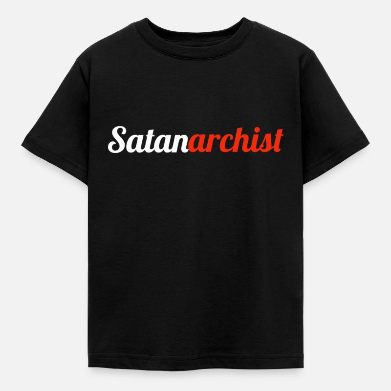 Satanarchist W/R - Kinder T-Shirt - Schwarz