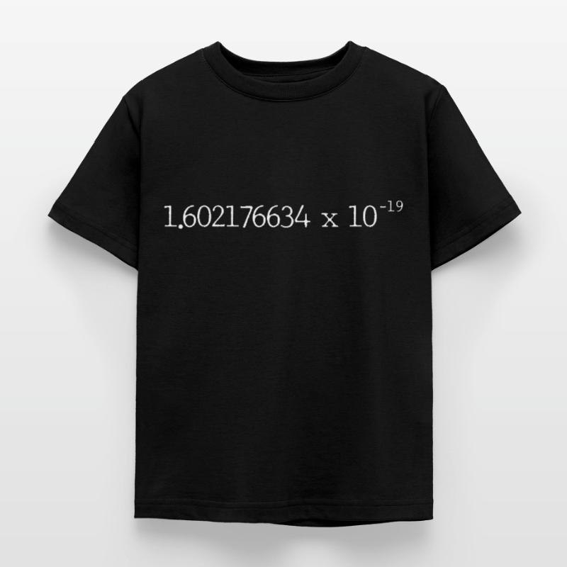 elementary charge e Kids' T-Shirt