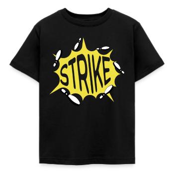 Strike Bowling Lover Sport - T-shirt Enfant - noir - Devant - AI Model Kid Female (0cm)
