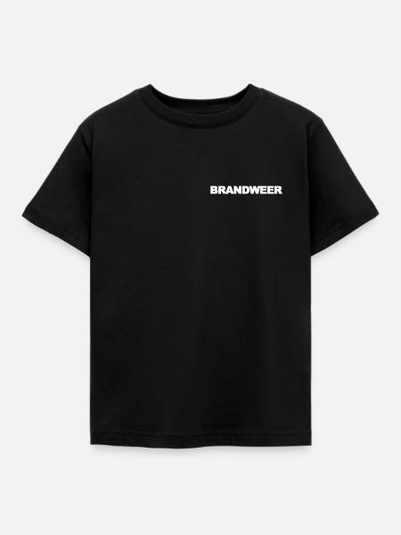 Brandweer NL | by Brandstoff Fashion - Kinder T-Shirt - Schwarz