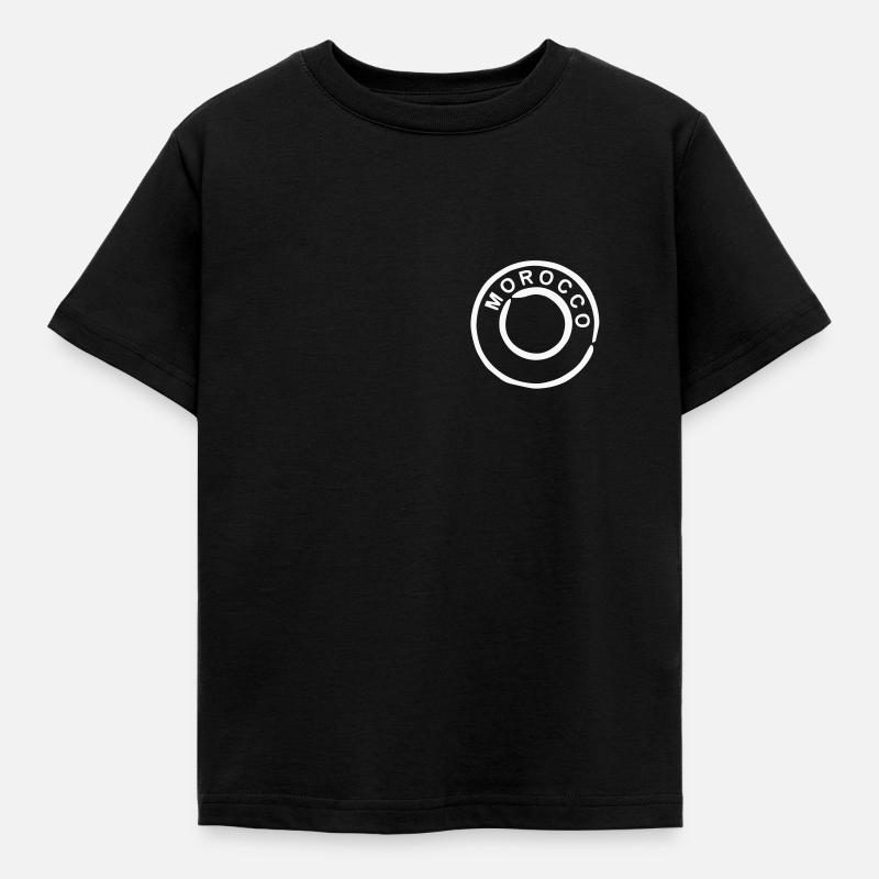 Morocco - Maroc - T-shirt Enfant - noir