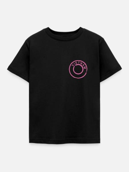 Vietnam - Kinder T-Shirt - Schwarz