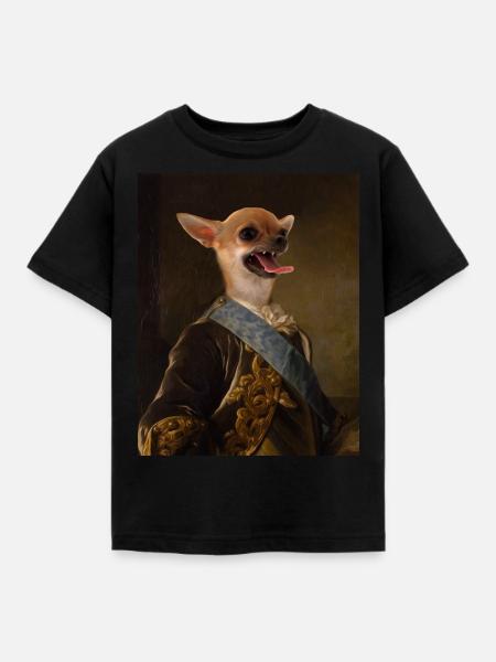 Chihuahua the Chiwawa - Kids' T-Shirt - black