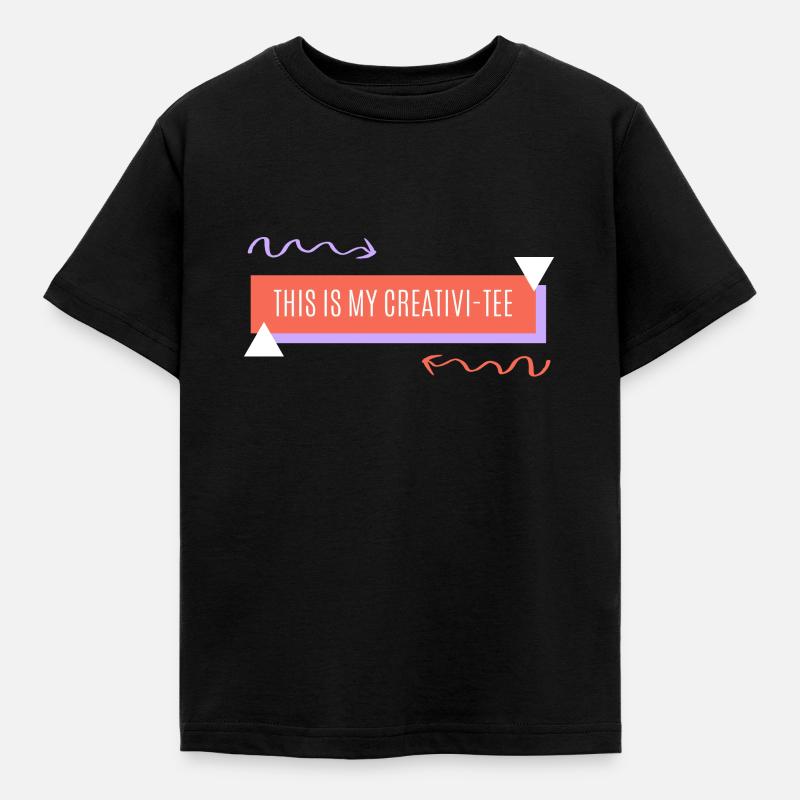 C'est mon thé Creativi - T-shirt Enfant - noir