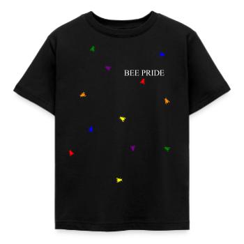 Bee Pride Gay Gay Homosexualité Diversity - T-shirt Enfant - noir - Devant - AI Model Kid Female (0cm)