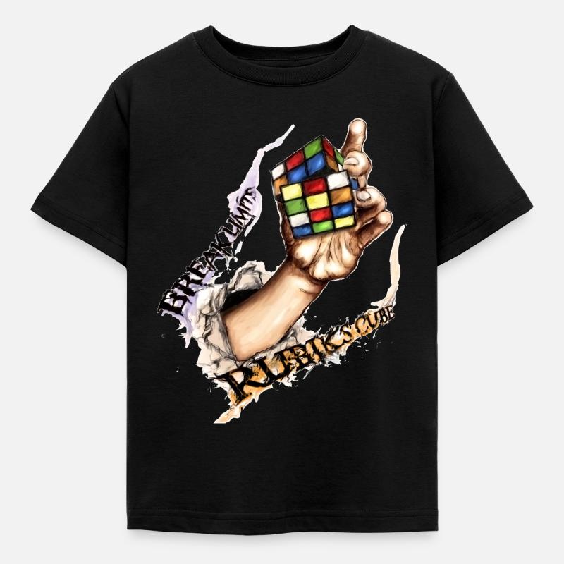 Rubik's Break Limits - Kids' T-Shirt - black