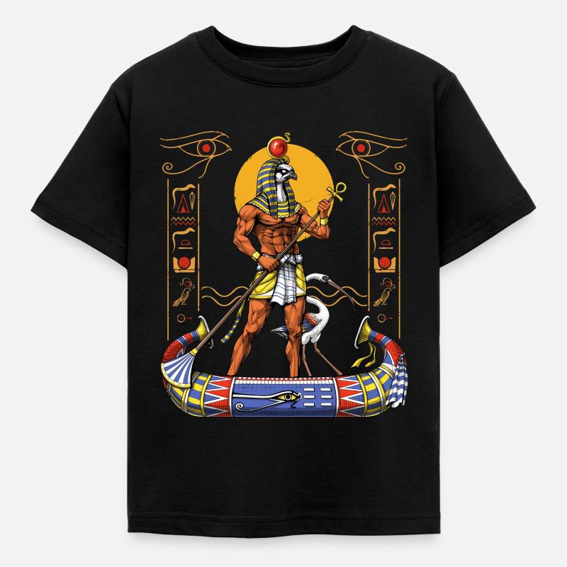 Dieu égyptien Ra - T-shirt Enfant - noir