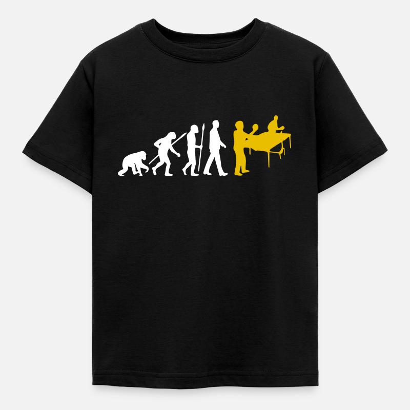 Evolution Table tennis table tennis - Kids' T-Shirt - black