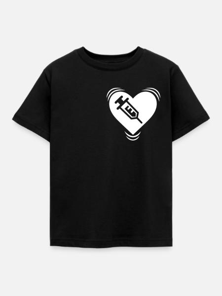 Krankenschwester - Kinder T-Shirt - Schwarz