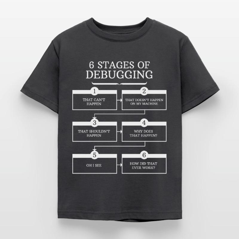 Debugging Programmierer Geschenk Programmieren Kinder T-Shirt