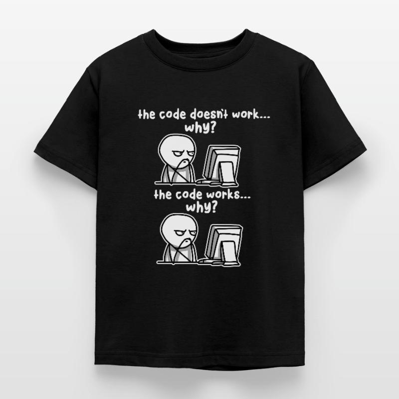 Programming Code Computer Programmer Software Kinder T-Shirt