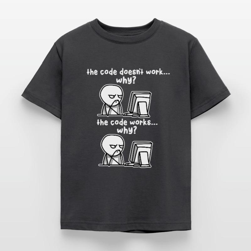 Programming Code Computer Programmer Software Kinder T-Shirt