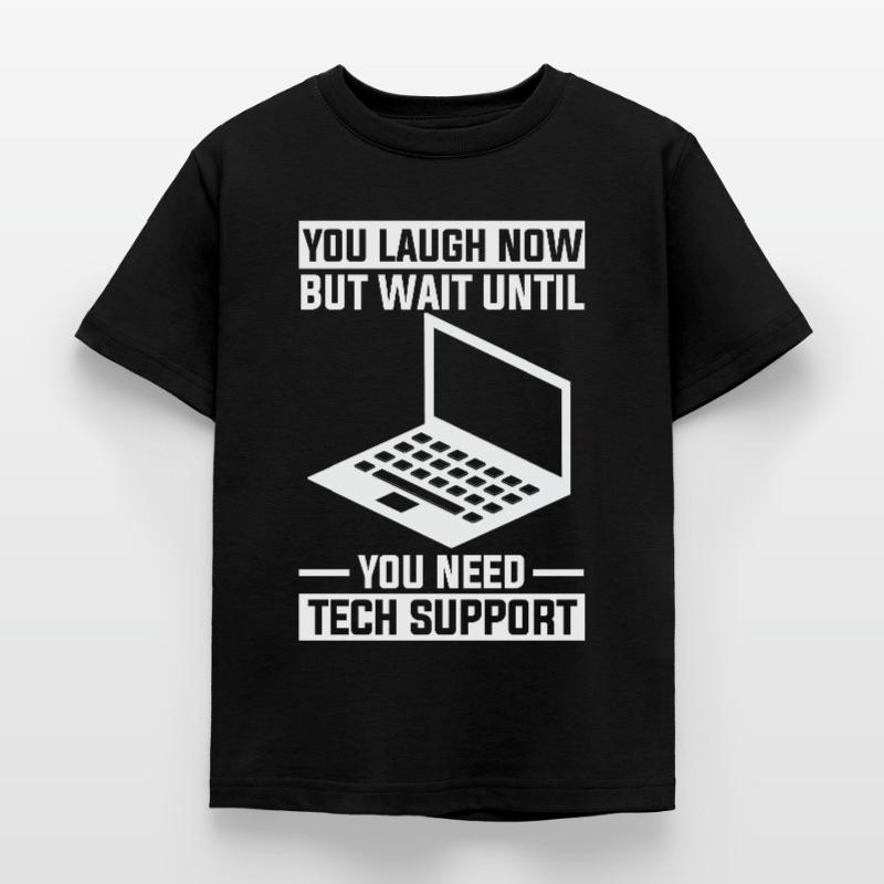 Computer Scientist Computer PC Printer Computer Writing Kids' T-Shirt