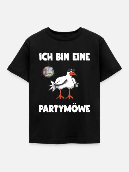 Feiern gehen Diskothek - Kinder T-Shirt - Schwarz