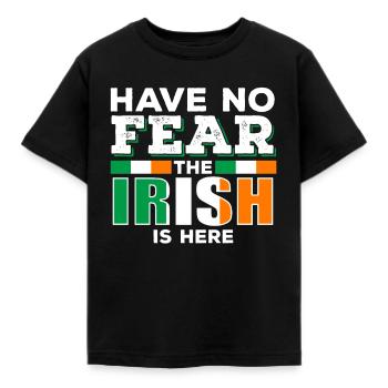 Irisch Irland - Kinder T-Shirt - Schwarz - Vorne - AI Model Kid Female (0cm)