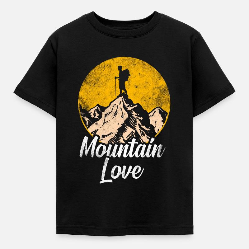 grimpeur - T-shirt Enfant - noir