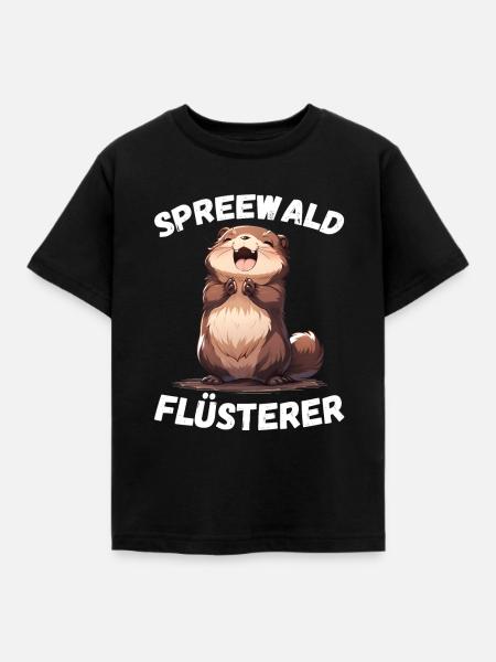 Spreewald Flüsterer - Kinder T-Shirt - Schwarz