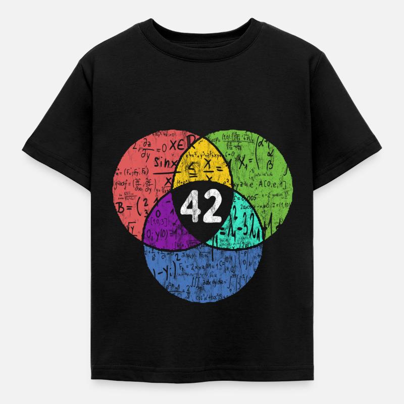 42 - Nerd Geek - science fiction - T-shirt Enfant - noir