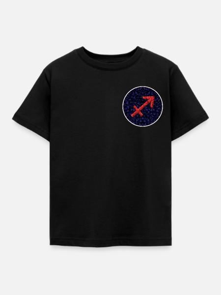 Saggitarius - Kinder T-Shirt - Schwarz