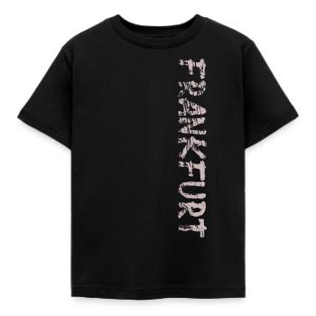 Francfort - T-shirt Enfant - noir - Devant - AI Model Kid Female (0cm)