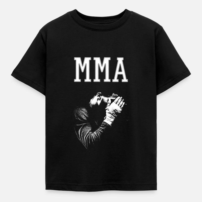 MMA Fighter - Kinder T-Shirt - Schwarz