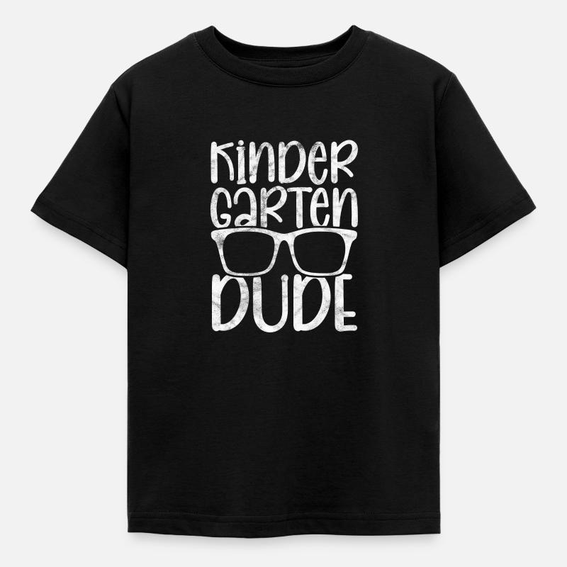 Kindergarten - Kinder T-Shirt - Schwarz