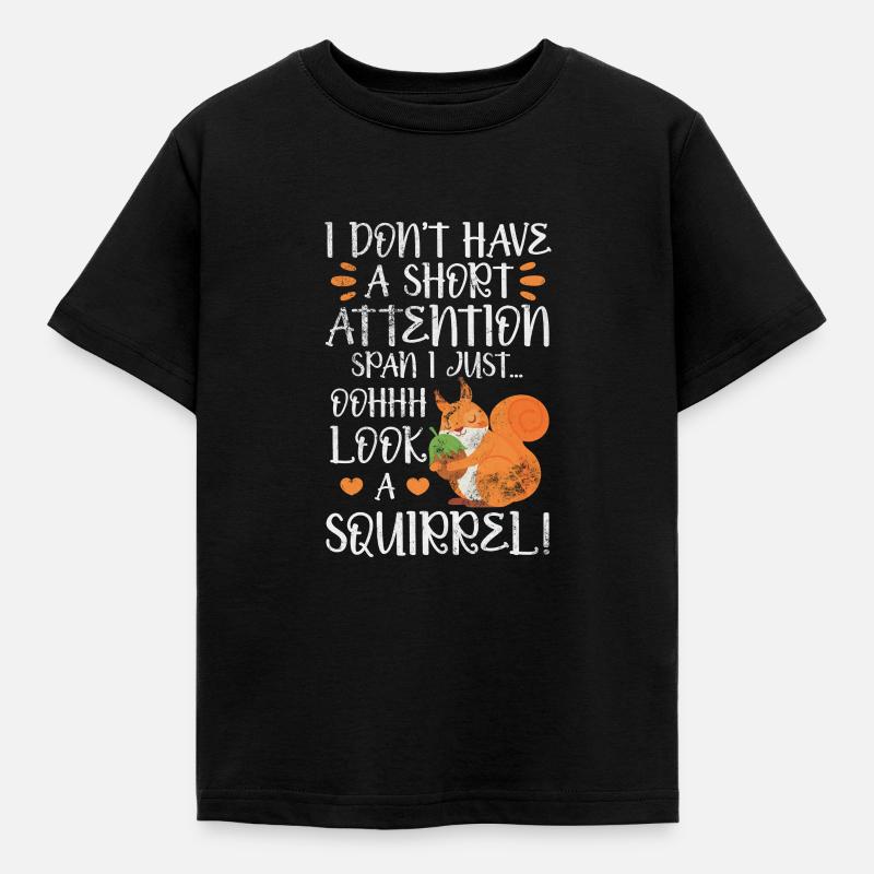 ADHS - Kinder T-Shirt - Schwarz