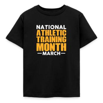 Sports Physician - Kids' T-Shirt - black - Front - AI Model Kid Female (0cm)
