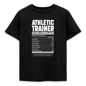 Sports Physician - Kids' T-Shirt - black - Front - AI Model Kid Female (0cm)