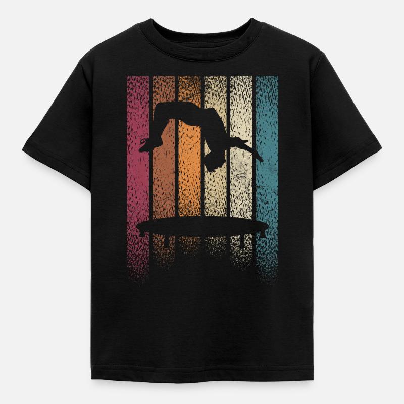 Backflip - Kinder T-Shirt - Schwarz