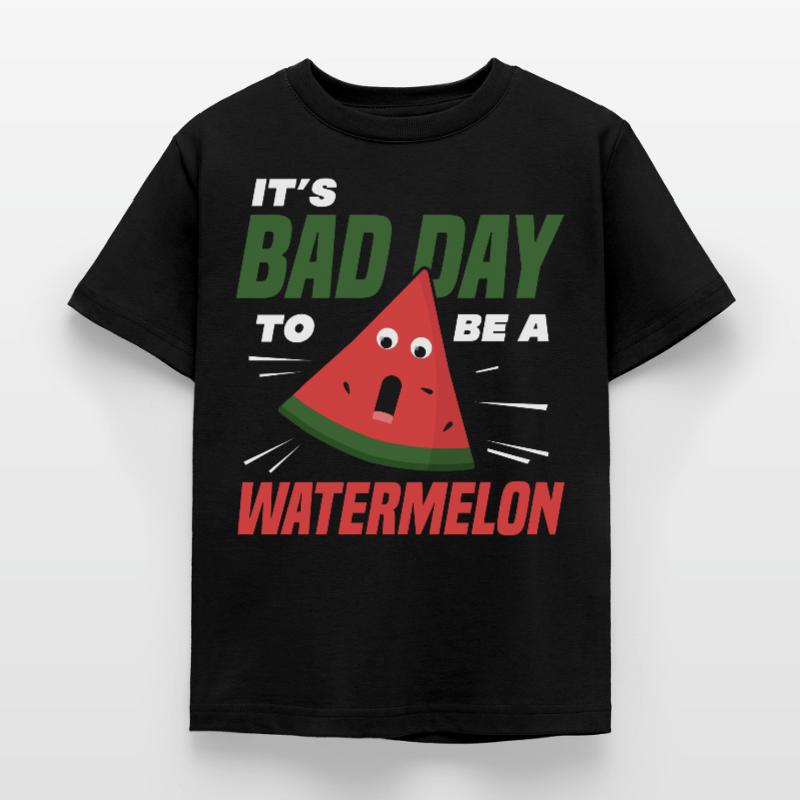 Melon pastèque Fruit d’été Cadeau végétalien T-shirt Enfant