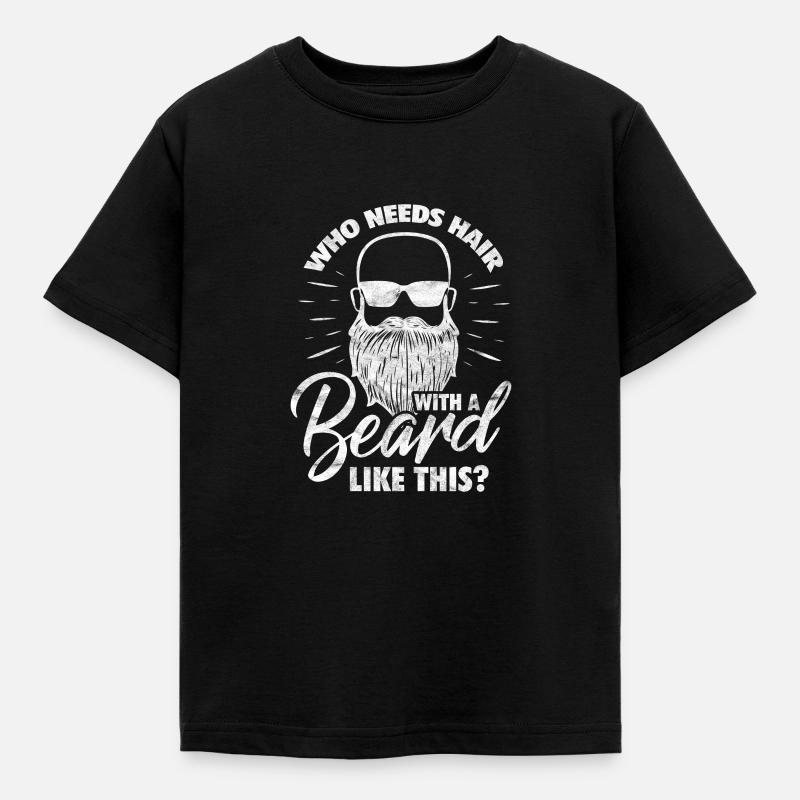 Bart - Kinder T-Shirt - Schwarz