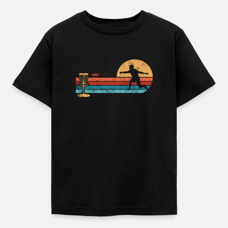 Disc Golf - T-shirt Enfant - noir