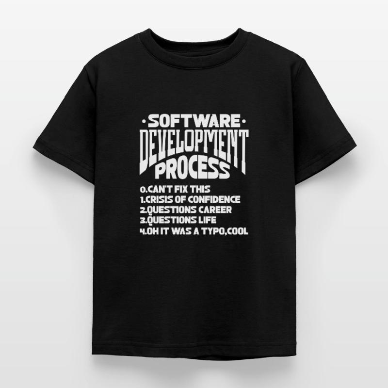 Softwareentwickler Programmierer Software Kinder T-Shirt