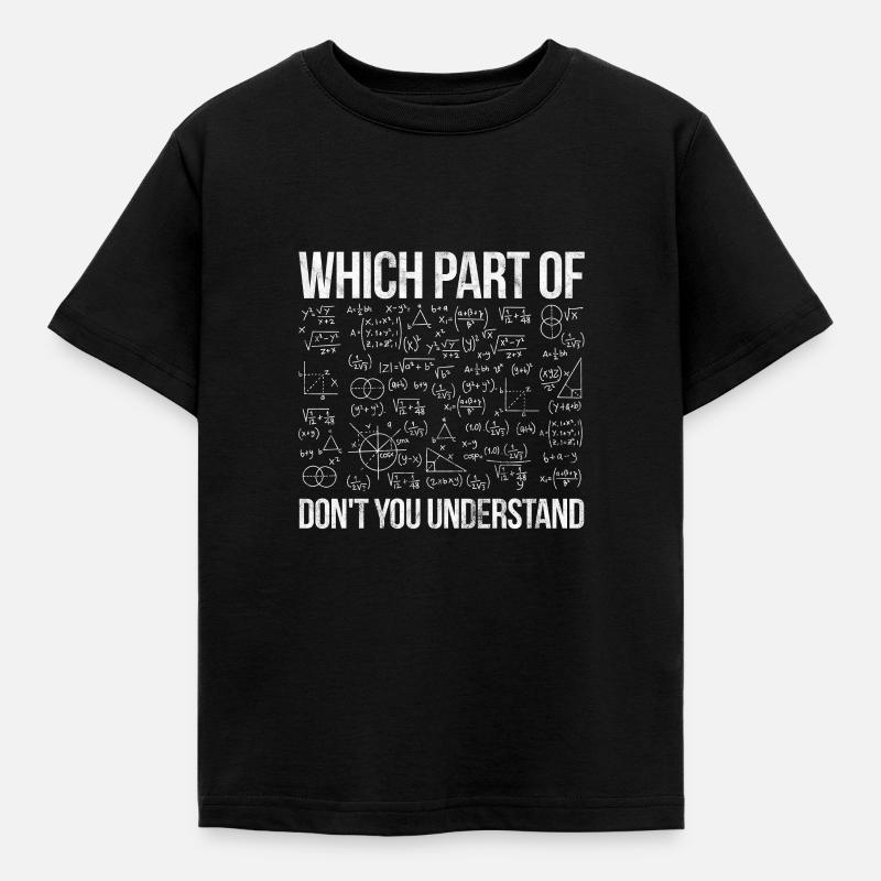 Mathematik - Kinder T-Shirt - Schwarz