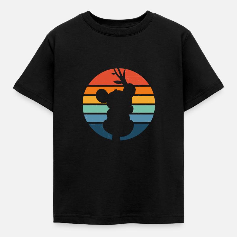 Koala Koala Bear Australia Bear Gift - Kids' T-Shirt - black