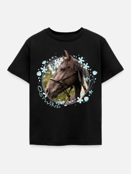 Ostwind Aufbruch nach Ora Porträt - Kinder T-Shirt - Schwarz