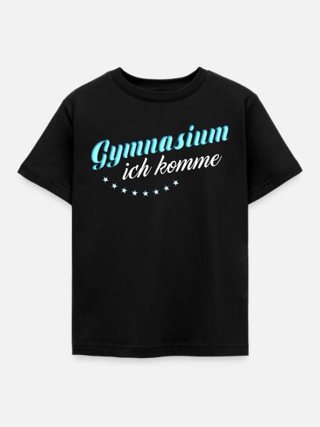 Gymnasium Schulwechsel Gymnasiast Bayern Geschenk - Kinder T-Shirt - Schwarz