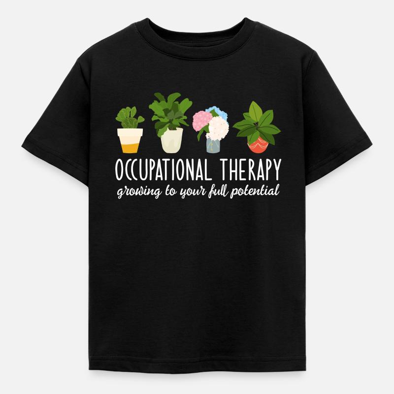 Occupational Therapy - Kids' T-Shirt - black