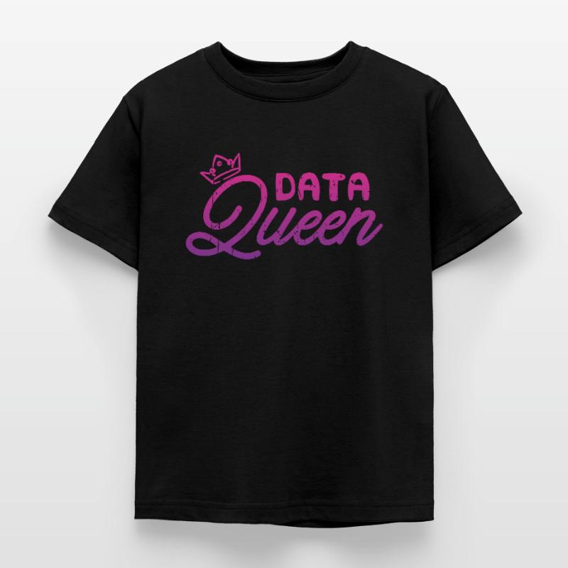 Data Queen - coding Kids' T-Shirt