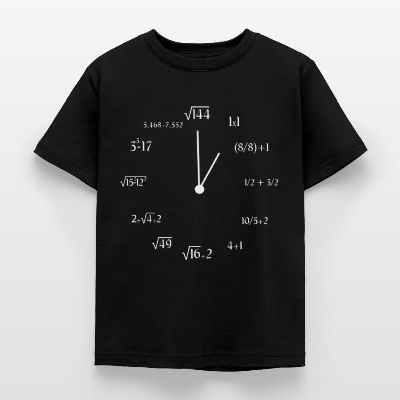 Math Meme Math Formula Joke Math Clock Kinder T-Shirt