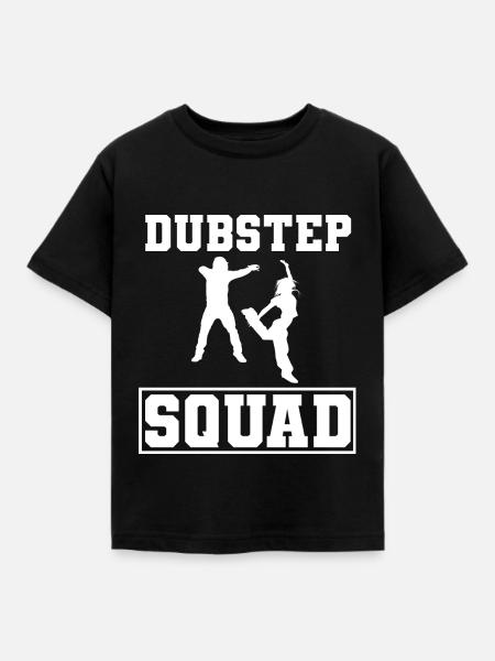 Dubstep-Liebhaber Tanz-Entertainer - Kinder T-Shirt - Schwarz