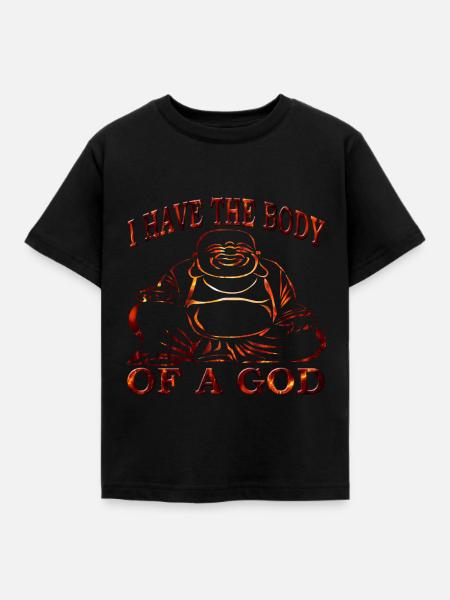 Buddhismus - Kinder T-Shirt - Schwarz