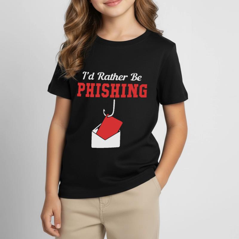 Cybersecurity Cyber Programmierer Hacker Kinder T-Shirt