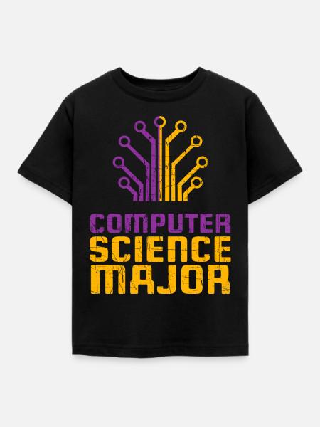 Informatik - Kinder T-Shirt - Schwarz