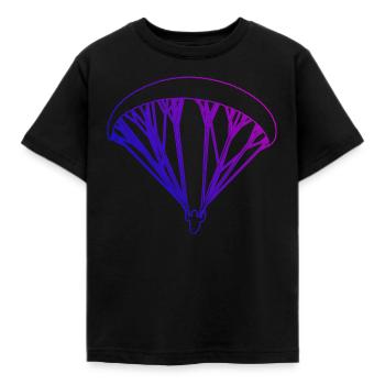 Parapente Parapente Parapente Parapente - T-shirt Enfant - noir - Devant - AI Model Kid Female (0cm)
