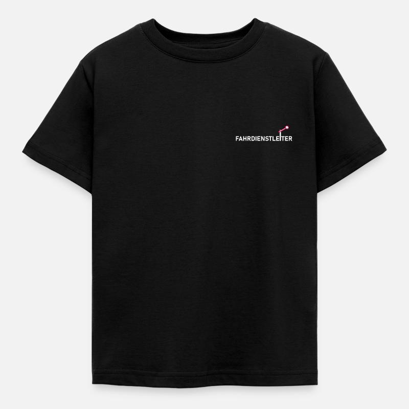 Fahrdienstleiter - Kinder T-Shirt - Schwarz