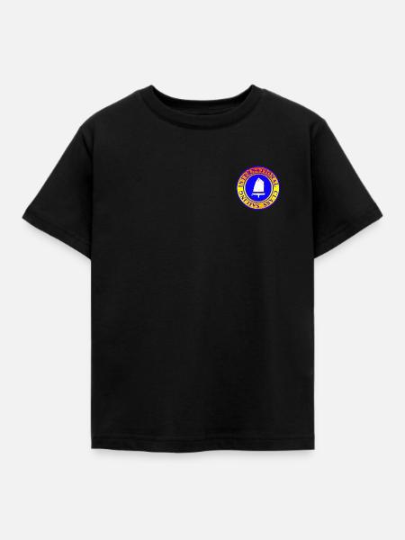 Opti Regattashirt mit eigener Segelnummer - Kinder T-Shirt - Schwarz
