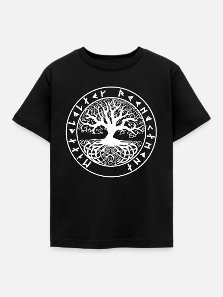 Medieval reenactment - Kids' T-Shirt - black