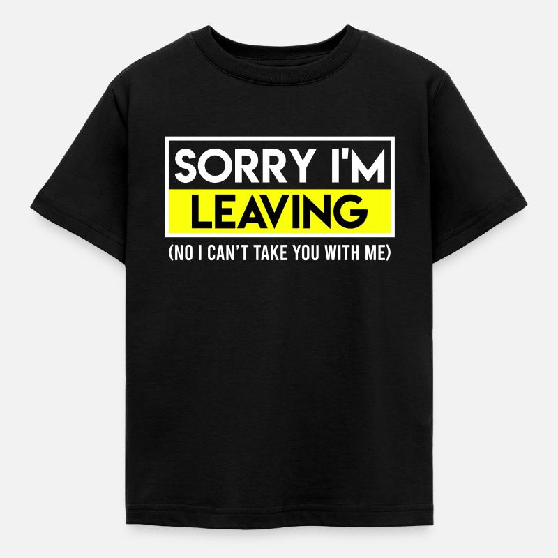 Adieu collègue dernier jour ouvrable - T-shirt Enfant - noir
